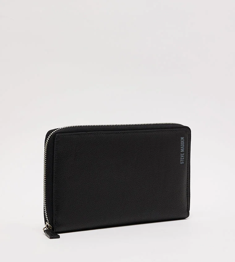 STEVE MADDEN Steve madden classic unisex black wallet men's wallets